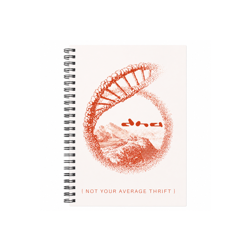 DNA Core Spiral-Bound Notebook