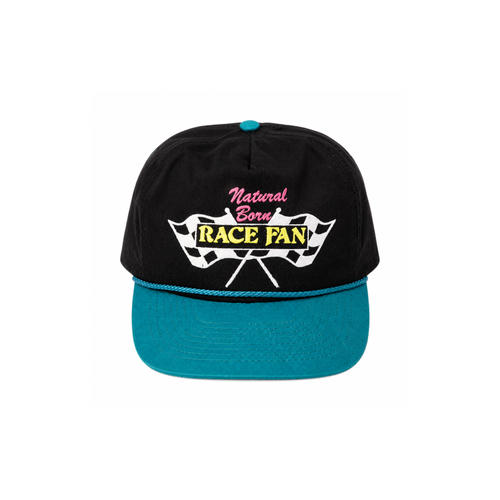 Vintage 'Natural Born Race Fan' Snapback Hat