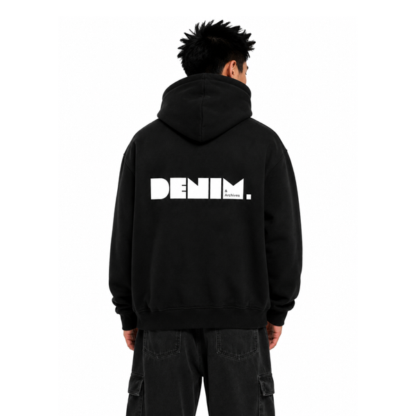 DNA Signature Hoodie - Black