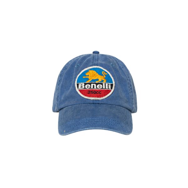 Faded Blue 'Benelli 250cc' Ball Cap