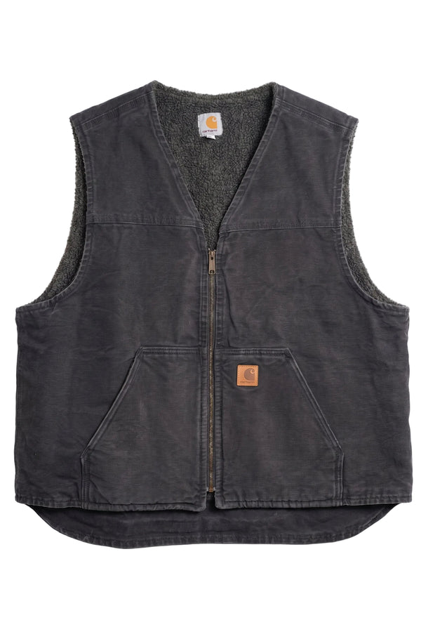 Vintage Carhartt Sherpa-Lined Work Vest