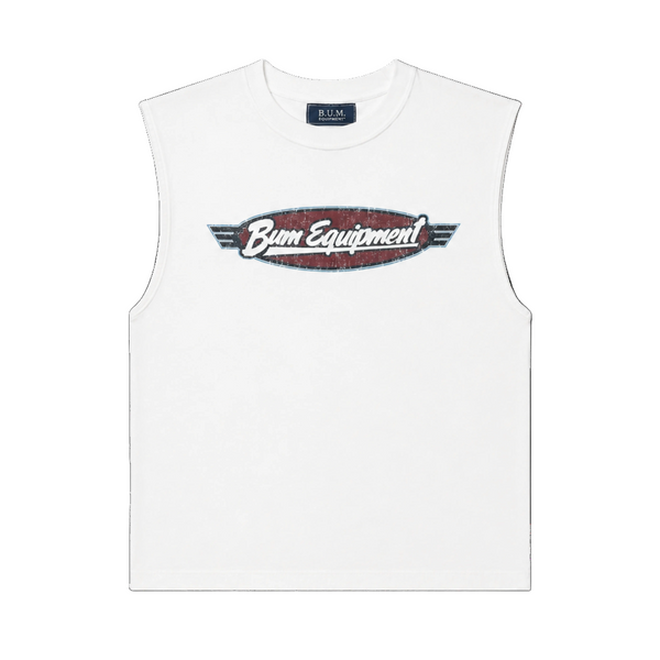 B.U.M. Equipment Vintage Logo Muscle Tee