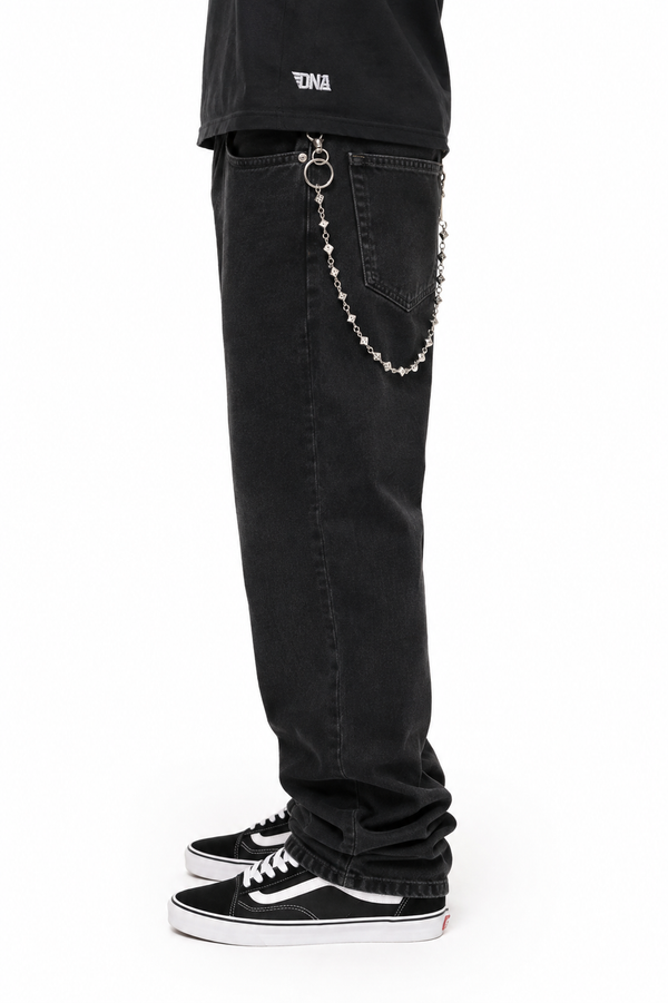 Silver Dice Belt Chain