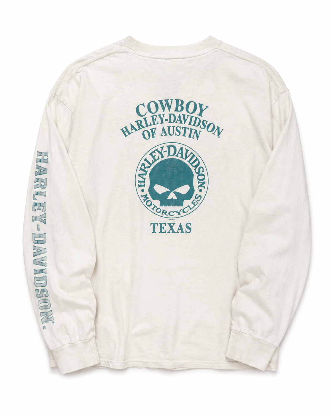 "Cowboy Harley Davidson of Austin TX' Graphic Long Sleeve — Products