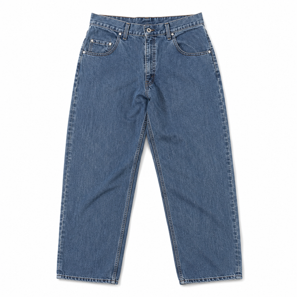 SilverTab Light Wash Straight Leg Denim Jeans