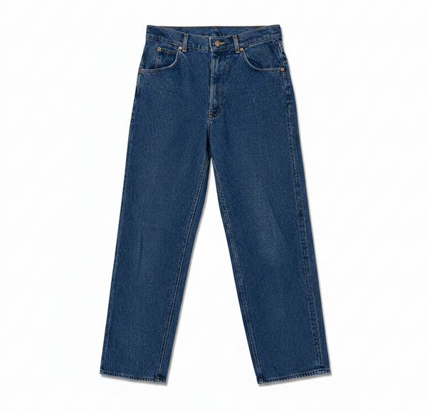 Vintage Lee High Rise Denim Jeans with Classic Back Pocket Stitching