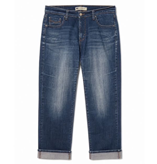 Vintage Levi's 505 Straight Leg 'Button Pocket' Medium-Wash Jeans