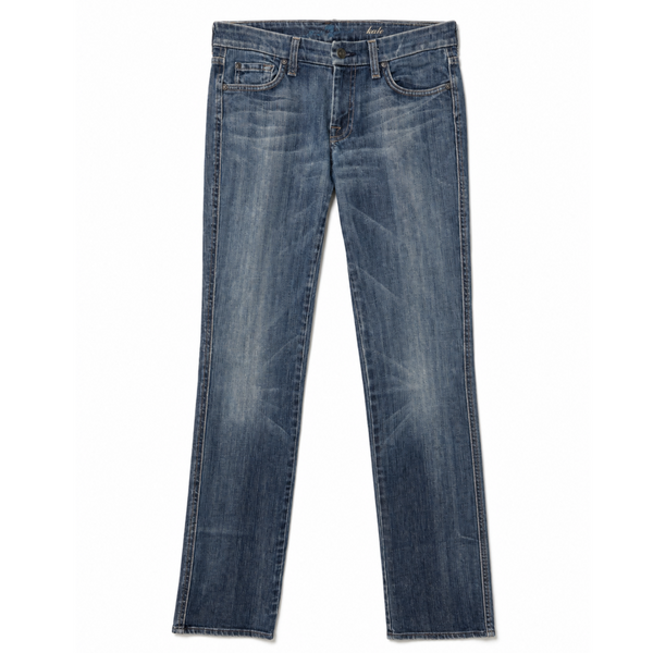 Vintage 7 For All Mankind 'Sequin Pocket' Medium-Wash Jeans