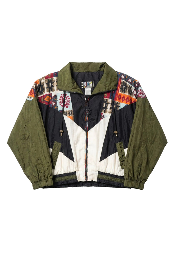 Vintage 90s River Edge Southwestern Windbreaker