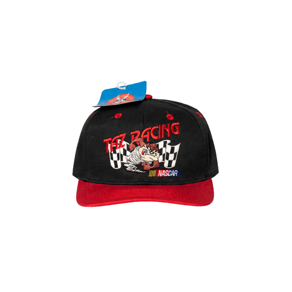 Black & Red Looney Tunes 'Taz Racing Nascar' Snapback