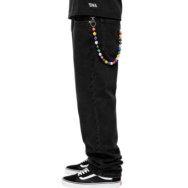 Colorful Dice Belt Chain