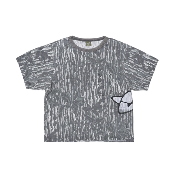 Cropped Camo 'Shooty the Stars' T-shirt