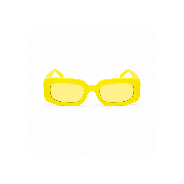 Yellow 'Rectangular' Sunglasses