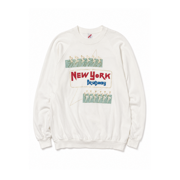 Vintage 'New York Broadway' Crewneck Sweatshirt