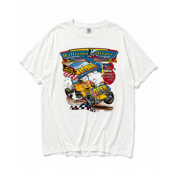Vintage Williams Grove Speedway Graphic T-Shirt – 1993 Sprint Classic Tee