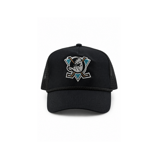 Vintage Braided Cord Anaheim Mighty Ducks Hat