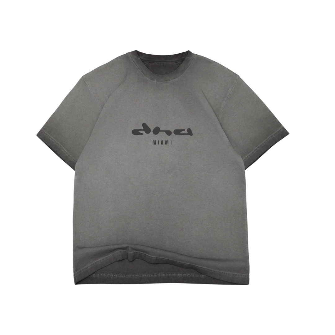The Source Tee - CHARCOAL SMOKE