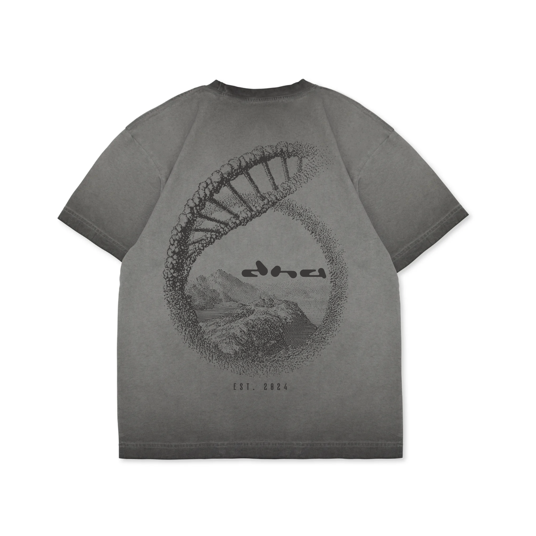 The Source Tee - CHARCOAL SMOKE