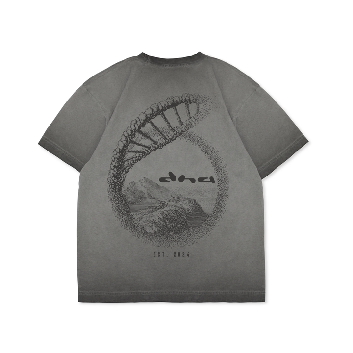 The Source Tee - CHARCOAL SMOKE