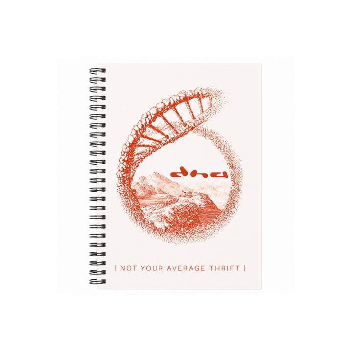 DNA Core Spiral-Bound Notebook