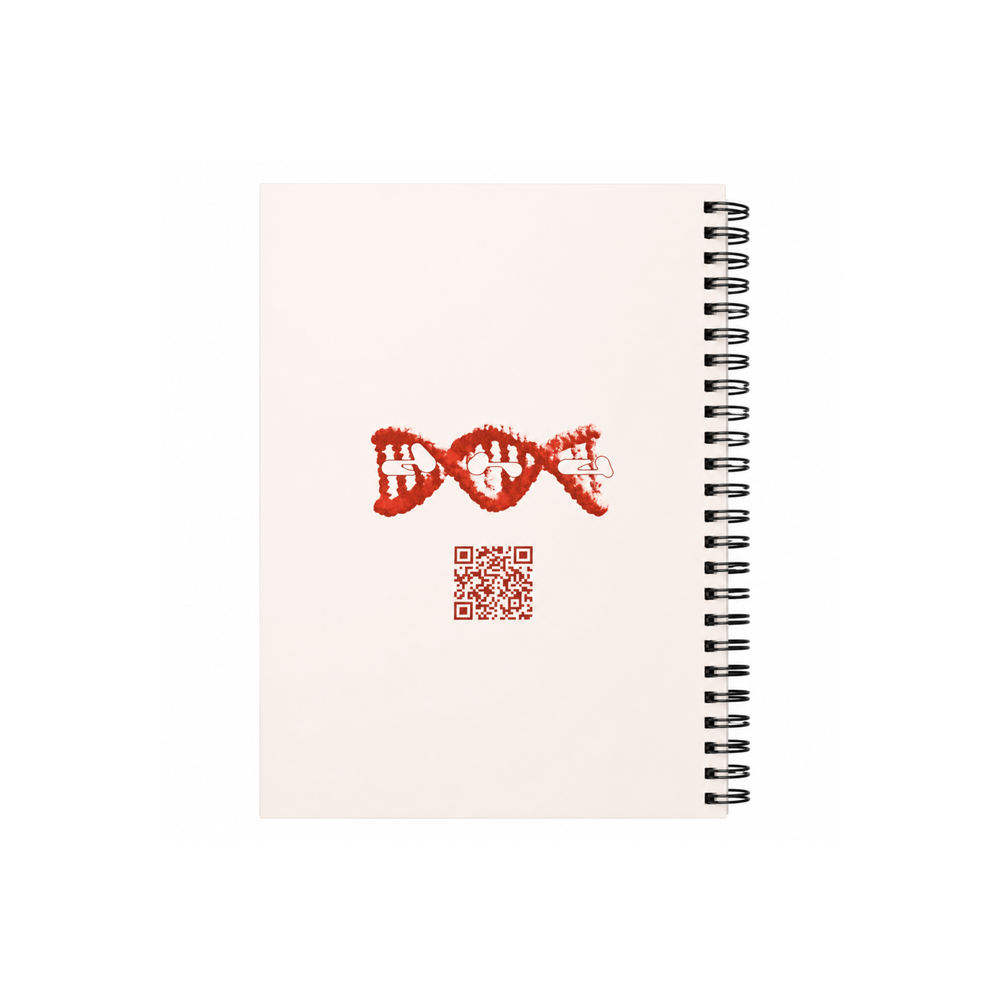 DNA Core Spiral-Bound Notebook