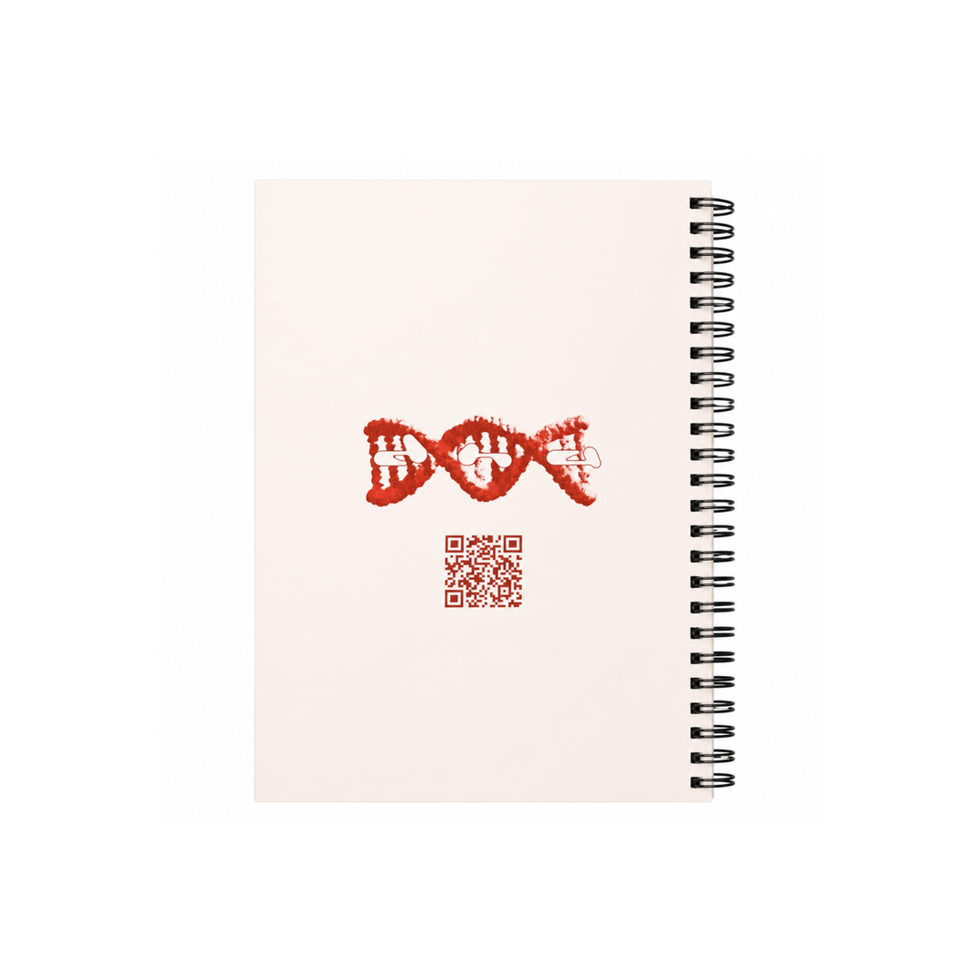 DNA Core Spiral-Bound Notebook