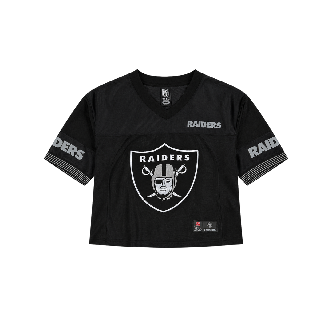 Las Vegas Raiders NFL Crop Jersey Top