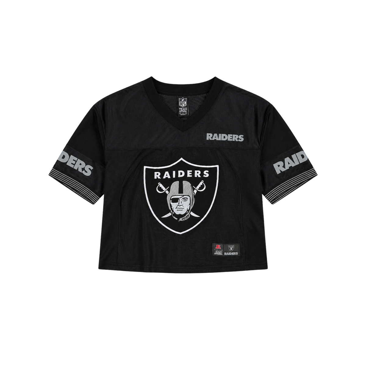 Las Vegas Raiders NFL Crop Jersey Top