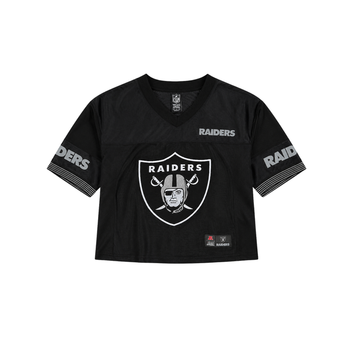 Las Vegas Raiders NFL Crop Jersey Top