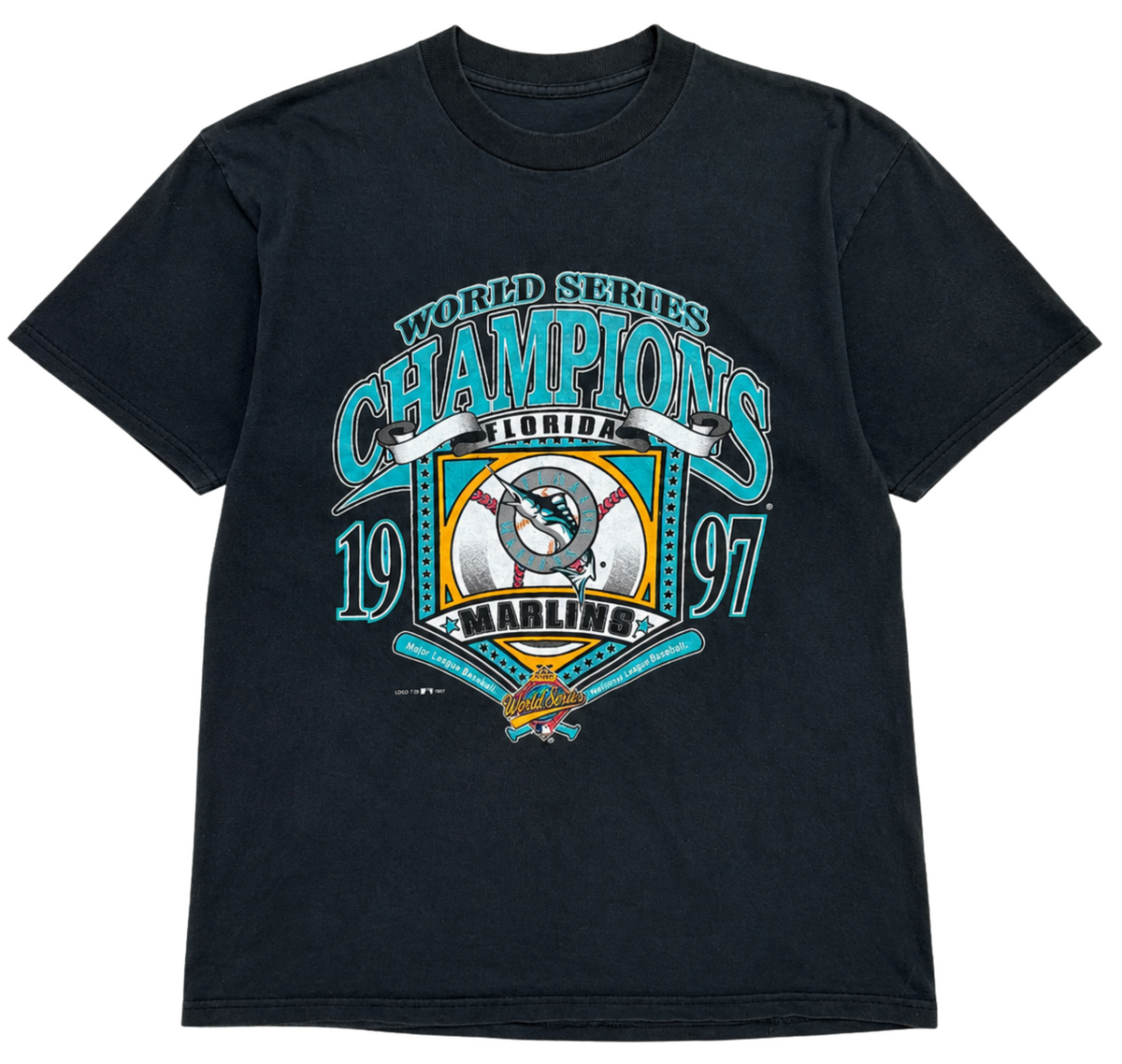 Vintage 1997 Florida Marlins World Series Champions T-Shirt