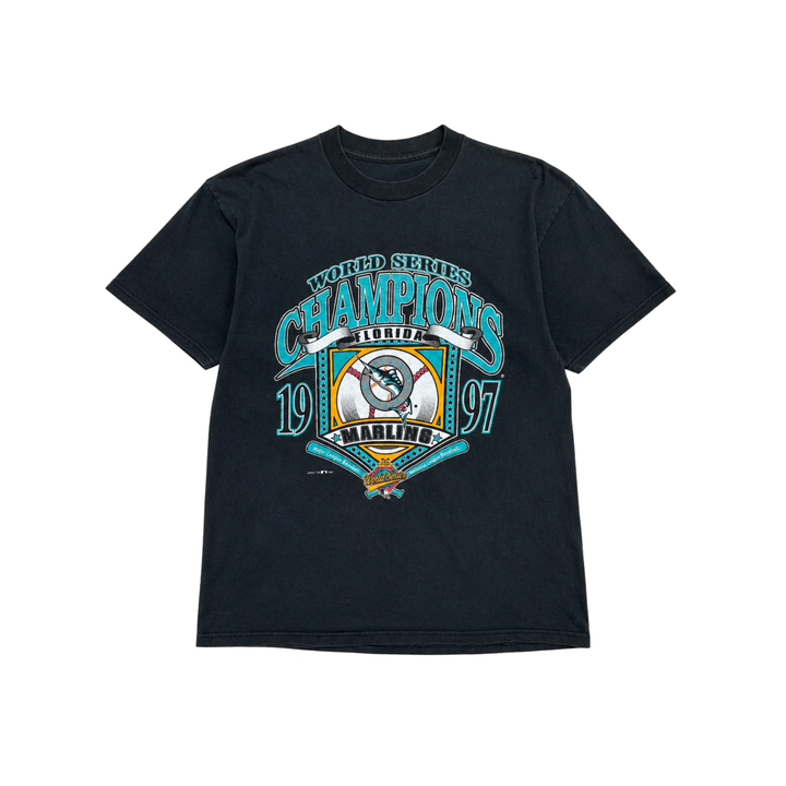 Vintage 1997 Florida Marlins World Series Champions T-Shirt
