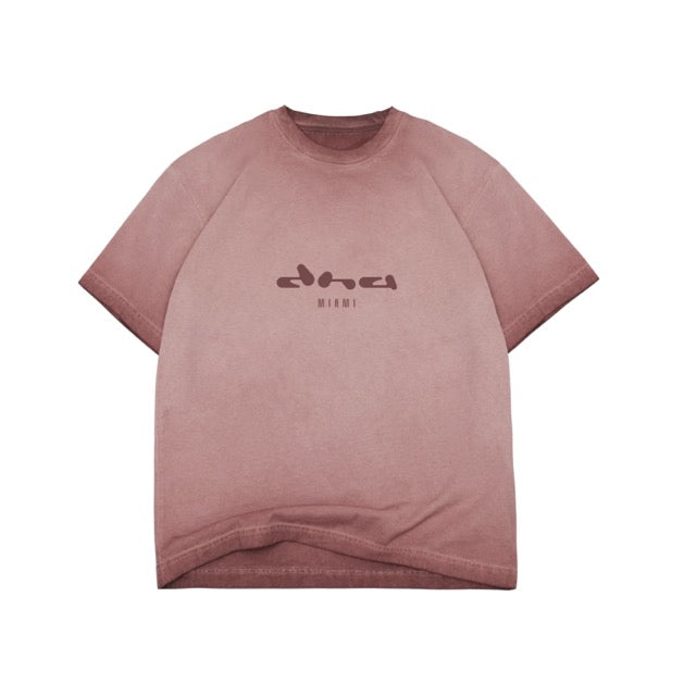 The Source Tee - RUST ROSE