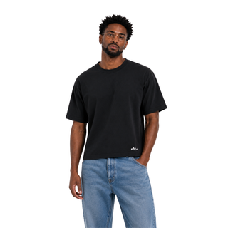 DNA Stitch Cropped T-Shirt - Carbon