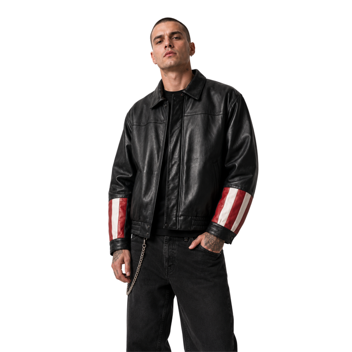 Vintage USA Eagle Leather Jacket