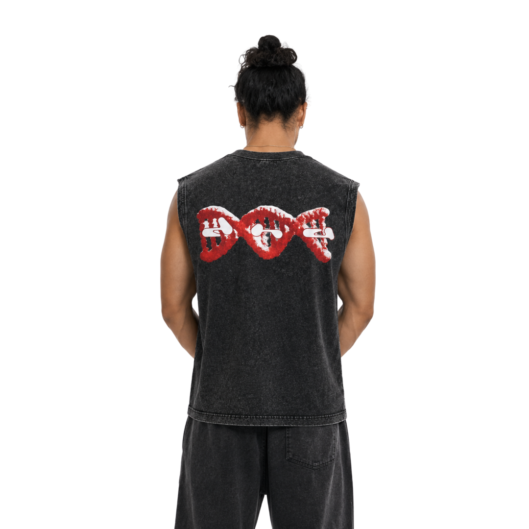 The Source Muscle Tee - Black Night