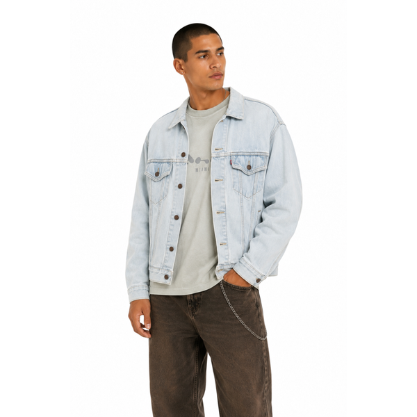 Vintage Levi's Light Wash Denim Trucker Jacket