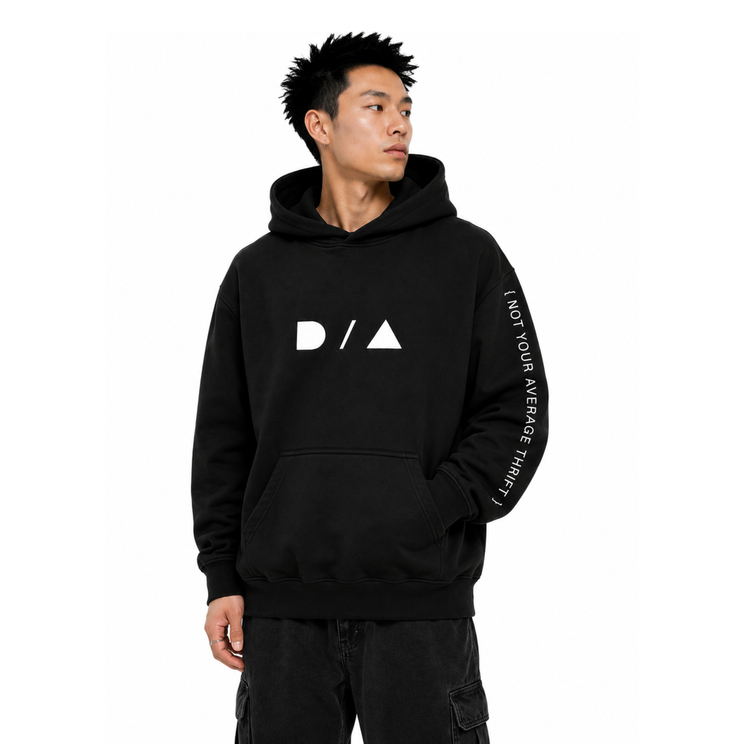DNA Signature Hoodie - Black