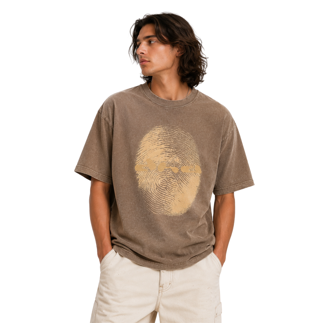 The Imprint Tee - Sand Dune