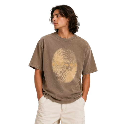 The Imprint Tee - Sand Dune