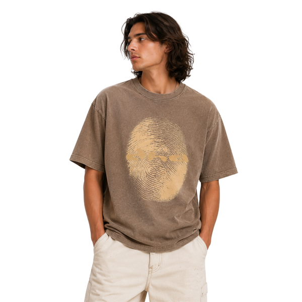 The Imprint Tee - Sand Dune