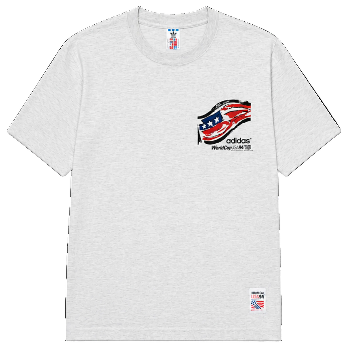 Heather Grey 'Adidas World Cup 1994' Graphic Tee