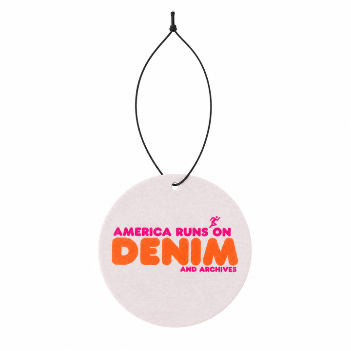 AMERICA RUNS ON DENIM &amp; ARCHIVES AIR FRESHENER