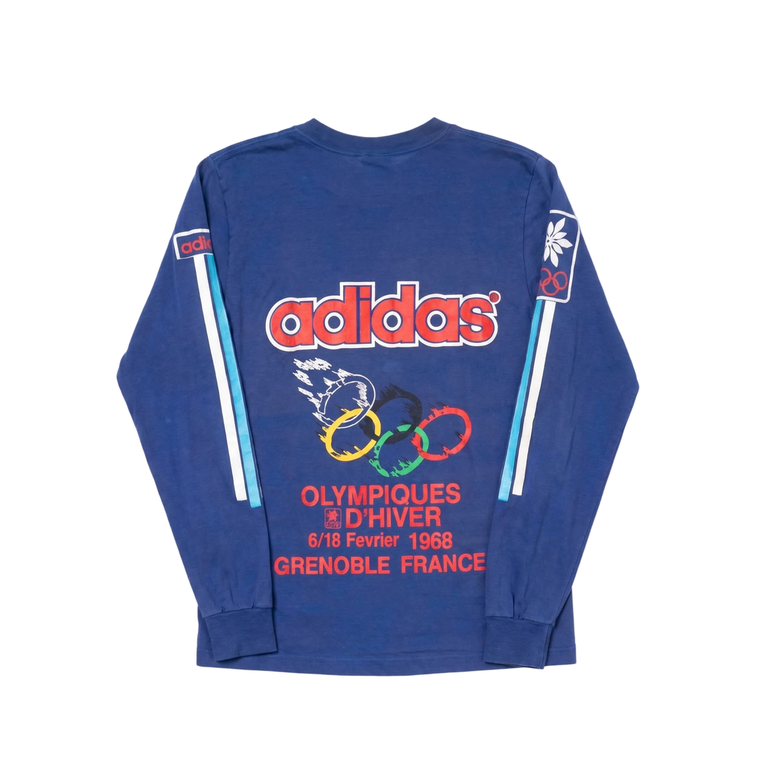 Vintage Adidas Sapporo 1972 Olympic Long Sleeve Tee