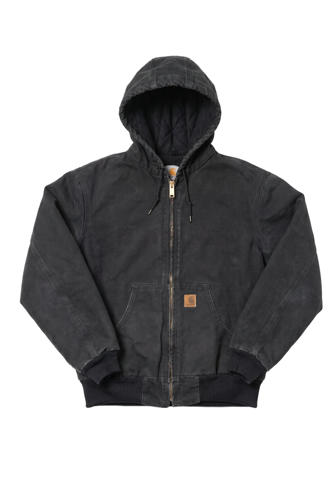 Vintage Carhartt Black Duck Canvas Active Jacket Hoodie