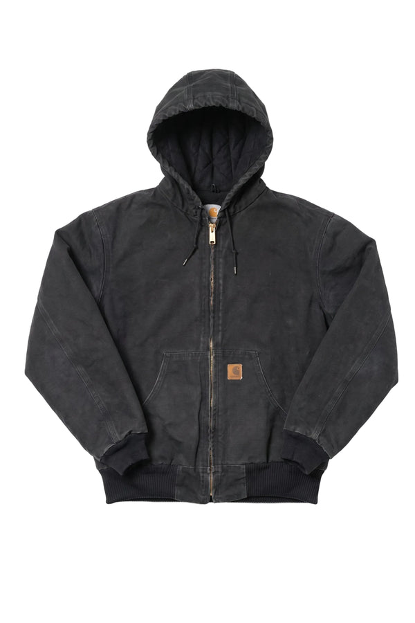 Vintage Carhartt Black Duck Canvas Active Jacket Hoodie