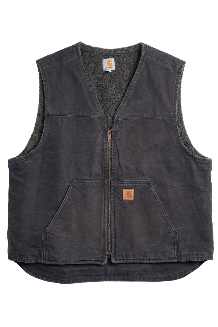 Vintage Carhartt Sherpa-Lined Work Vest