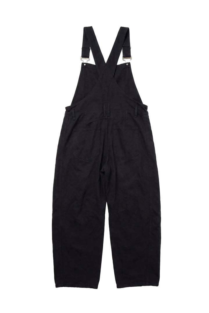 Black Denim Overalls