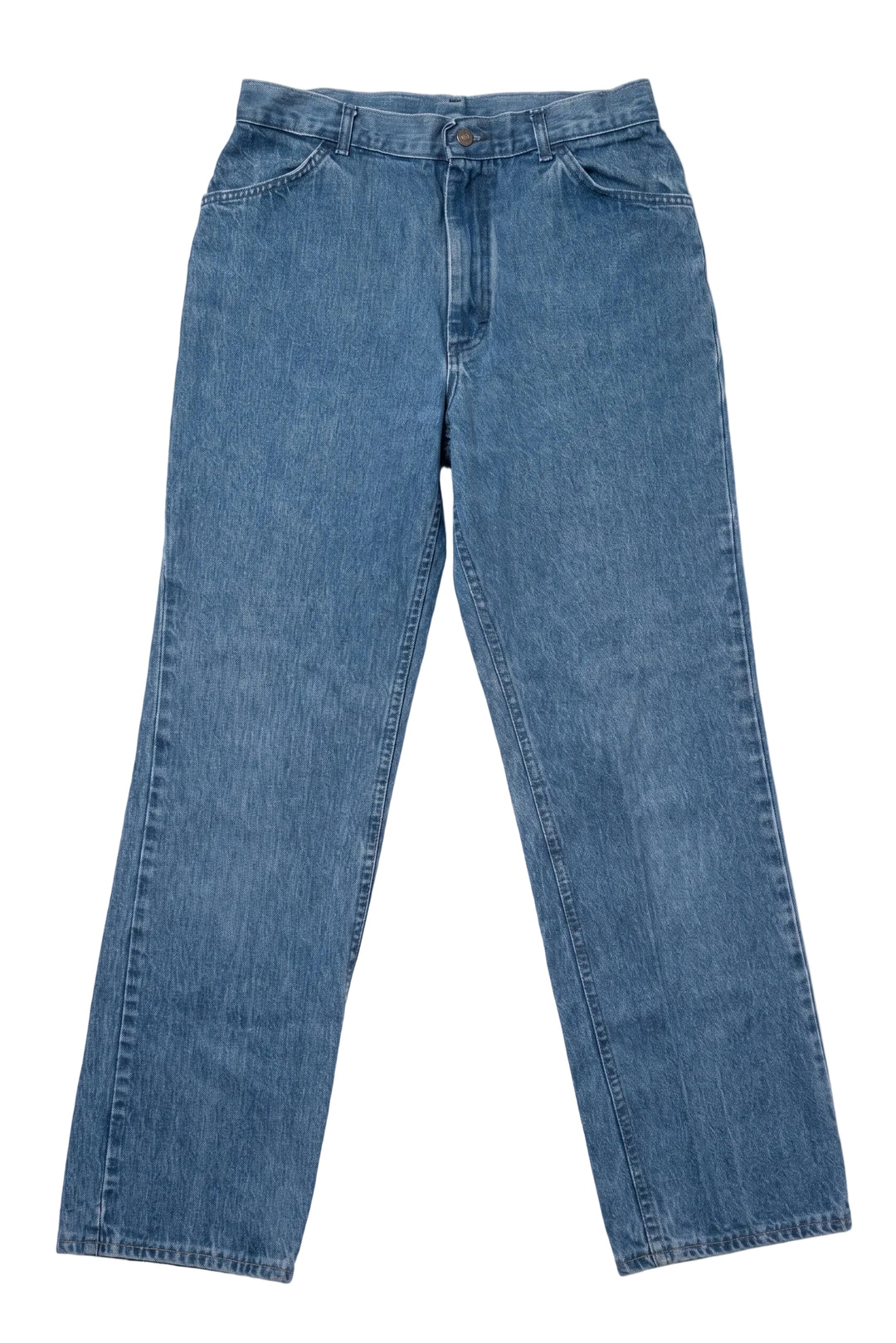 Lee Embroidered Pocket Vintage Medium Wash Jeans