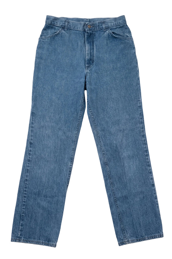 Lee Embroidered Pocket Vintage Medium Wash Jeans