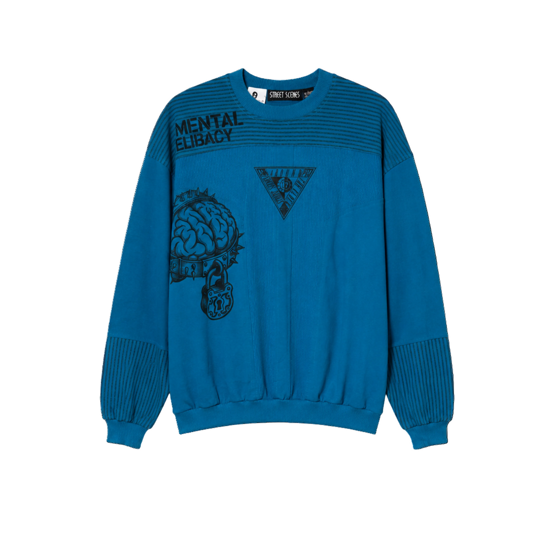 Street Scenes "Mental Celibacy" Graphic Long Sleeve